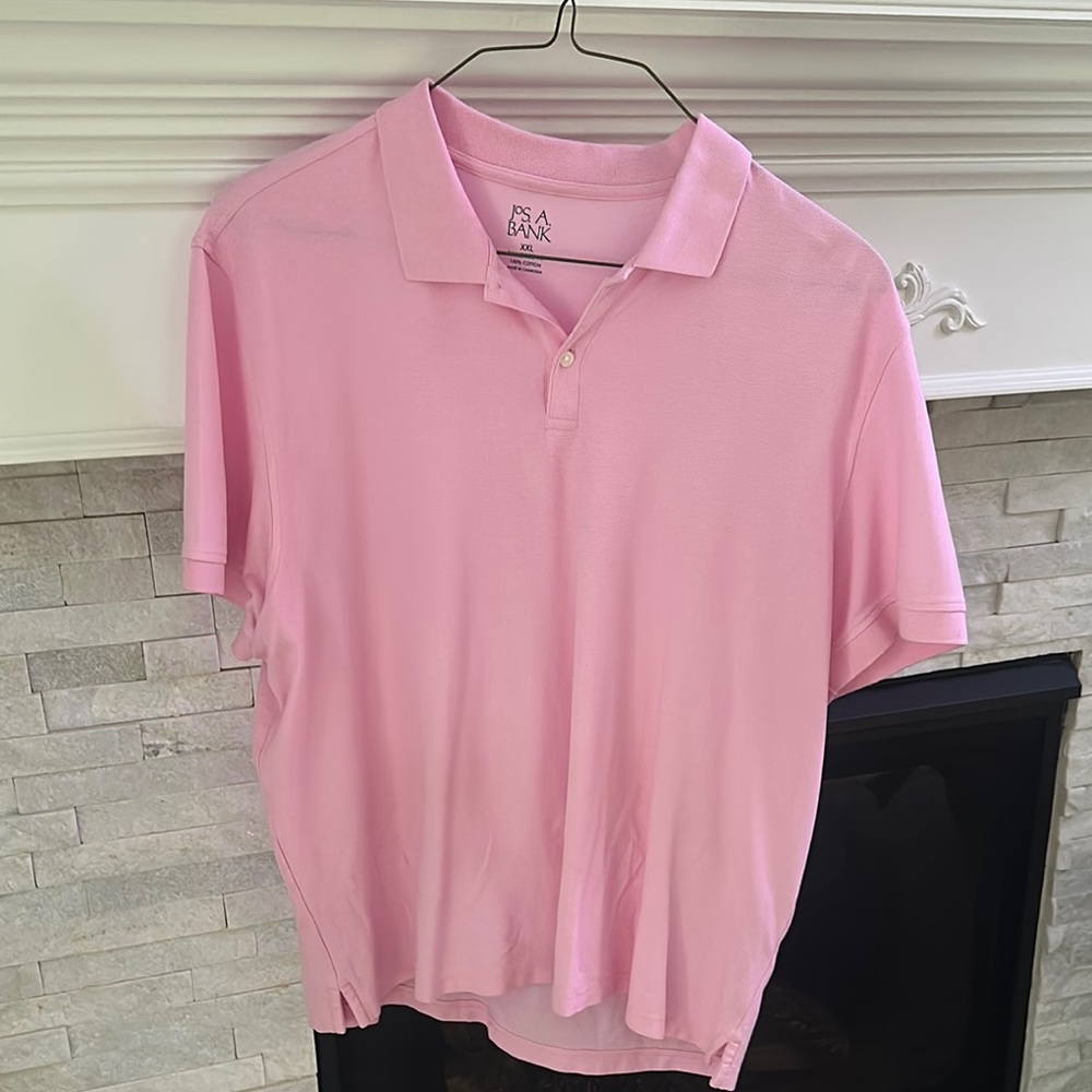 Men's Pink Polo Shirt